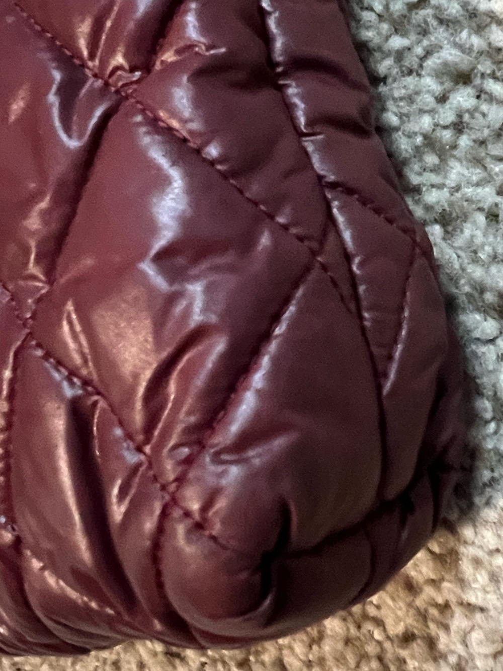 ♥️ CHANEL Coco Cocoon Burgundy Tote - Picture 8 of 17